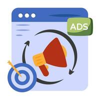 Trendy vector design of web marketing