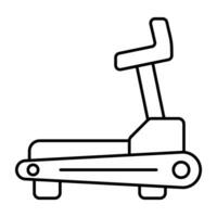 Premium download icon of treadmill vector