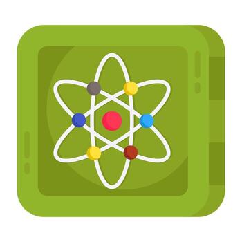 An icon design of digital nodes vector