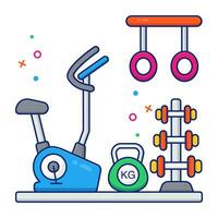 Perfect design icon of ergometer vector