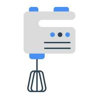 A premium download icon of electric beater vector