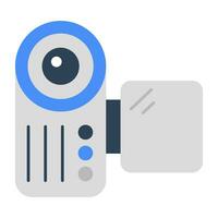 prima descargar icono de handycam vector