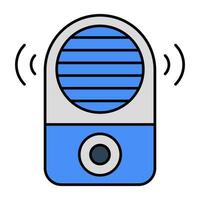 Perfect design icon of audio recording device vector