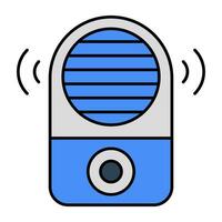 Perfect design icon of audio recording device vector