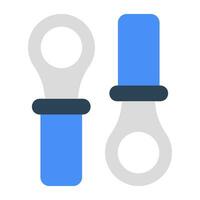 A perfect design icon of battery terminals vector