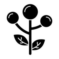 Modern design icon of tree vector