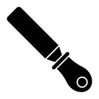 Trendy vector design of chisel