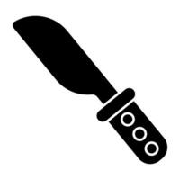 Modern design icon of knife vector