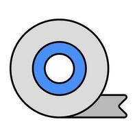 Unique design icon of scotch tape vector