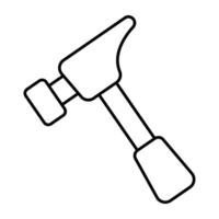 Modern design icon of hammer vector