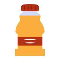 Modern design icon of wine bottle vector