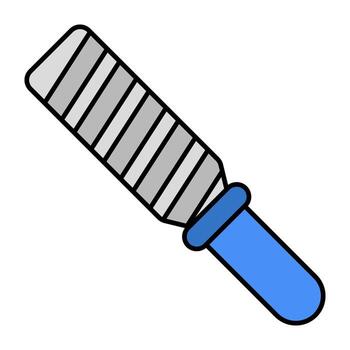 Trendy vector design of chisel