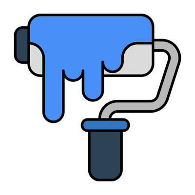Perfect design icon of paint roller
