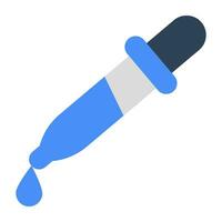 A unique design icon of dropper vector