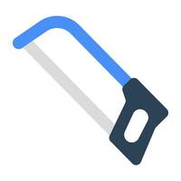 A woodcutting tool icon, vector design of saw