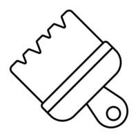 Vector design of paint brush icon