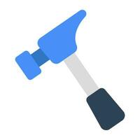 Modern design icon of mining hammer vector