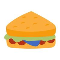 Modern design icon of burger vector