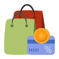 An icon design of black friday sale vector