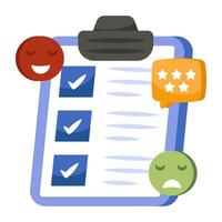 Perfect design icon of checklist vector