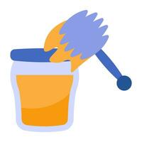 Perfect design icon of honey jar vector