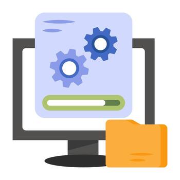 Perfecto diseño icono de documento ajuste vector