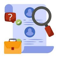 Vector design of search cv