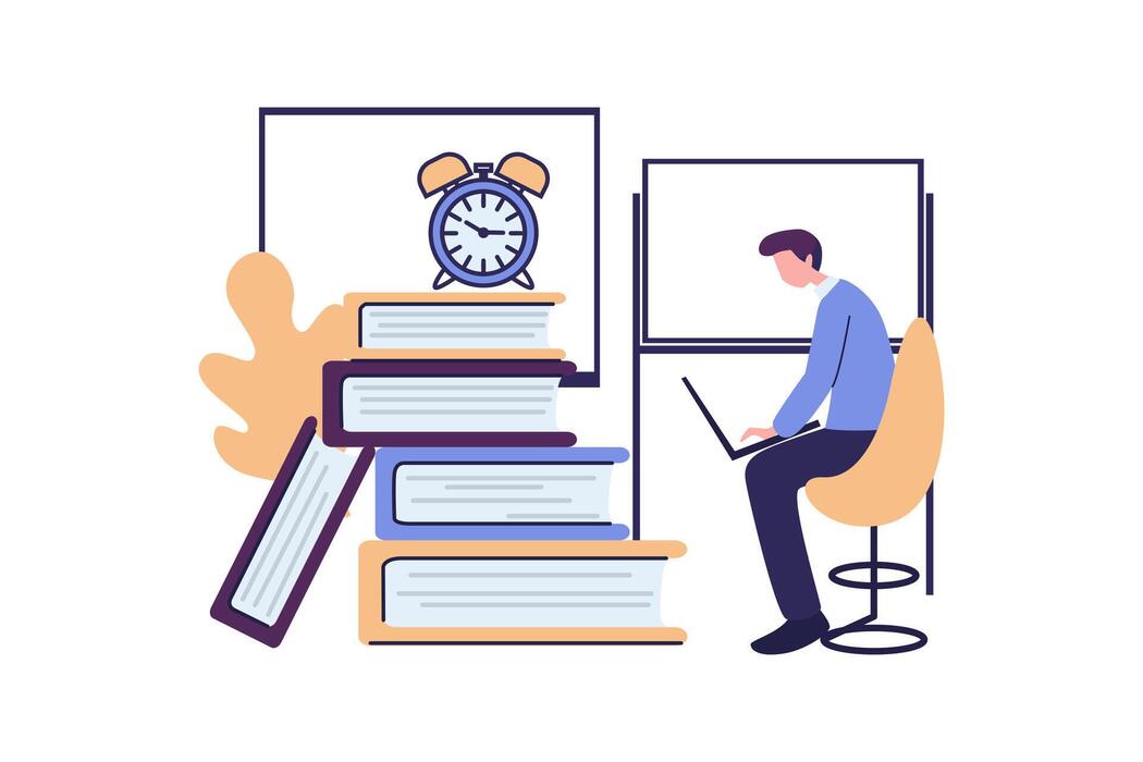 Employee Learning Vector Art, Icons, and Graphics for Free Download