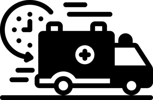 solid icon for quickly vector
