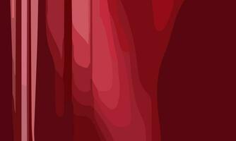 Aesthetic abstract art with a combination of shapes and red colors. Suitable for background and poster vector