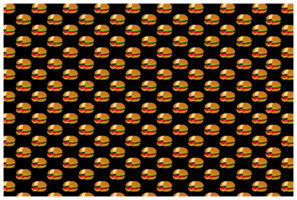 Food -Hamburger Pattern Background png