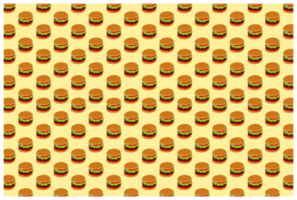 mat -hamburgare mönster bakgrund png