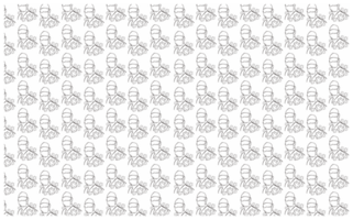 medical personnel line art Pattern Background png