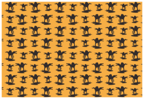 dier - dinosaurus silhouet patroon achtergrond png