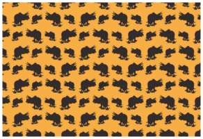 Tier - - Dinosaurier Silhouette Muster Hintergrund png