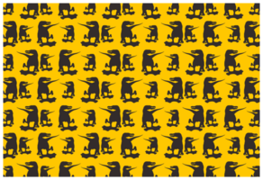 Animal - Dinosaur Silhouette Pattern Background png