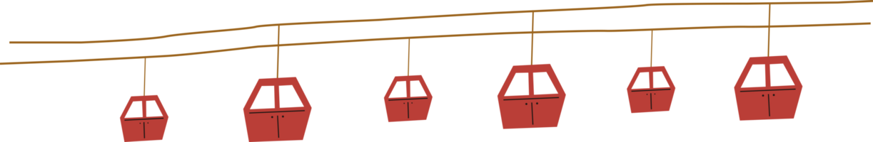 kabel- bil i de vinter- png