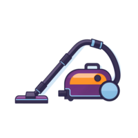 Ai generated vacuum cleaner illustration png