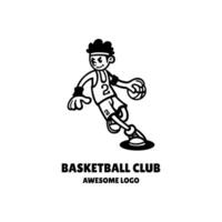 ilustración vector gráfico de baloncesto, bueno para logo diseño