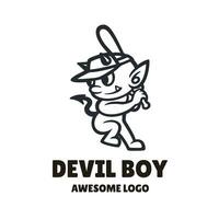 Devil Boy Logo vector