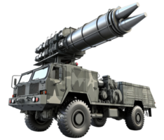 Missile launcher vehicle png Missile launcher truck png weapon truck png defense truck png military vehicle png military truck png rocket launcher truck png rocket launcher vehicle png Ai Generated