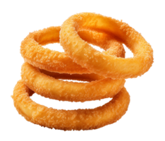 Onion Ring png Fried Ring png Fried Onion Ring png Onion Ring  transparent background Onion Ring without background, AI Generated