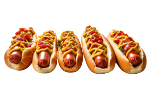 Hot Dog png Hot Dogs png Hotdog png Hotdogs png Hot Dog transparent Background, AI Generated