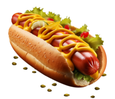 varm hund png varm hundar png varmkorv png varmkorv png varm hund transparent bakgrund ai genererad