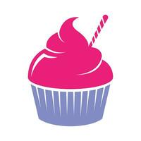 Cake logo icon design vector