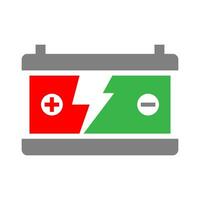 Battery icon logo vector