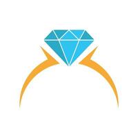 logotipo de diseño de joyas vector