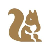 Squirrel design icon logo vector