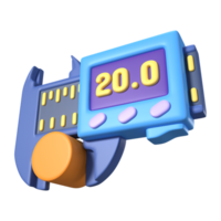 Vernier Calipers 3D Illustration Icon png