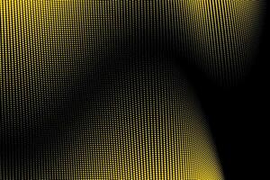 Grunge halftone texture, pop art design, black and yellow color, abstract background. Vector illustration